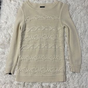 Talbots Women’s Long Sleeve Cotton Cable Knit Sweater